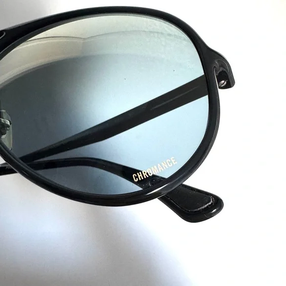 Ray-Ban Chromance Black Aviator Sunglasses RB4320ch - Picture 3 of 6